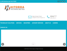 Tablet Screenshot of hitorratechnologies.com